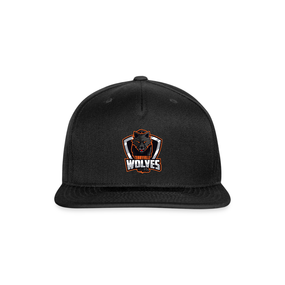 Snapback Cap - black
