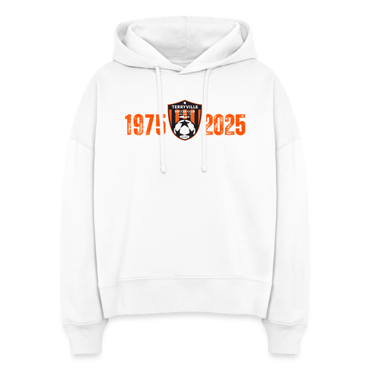 50th Anniversary Women's Hoodie - white