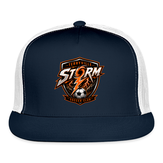 Trucker Hat - navy/white