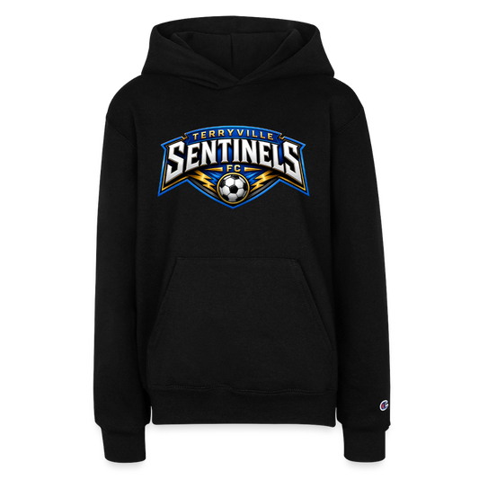 Champion Youth Hoodie - black
