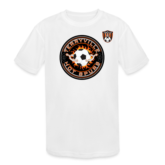 Kids' Moisture Wicking Performance T-Shirt - white