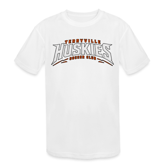 Kids' Moisture Wicking Performance T-Shirt - white