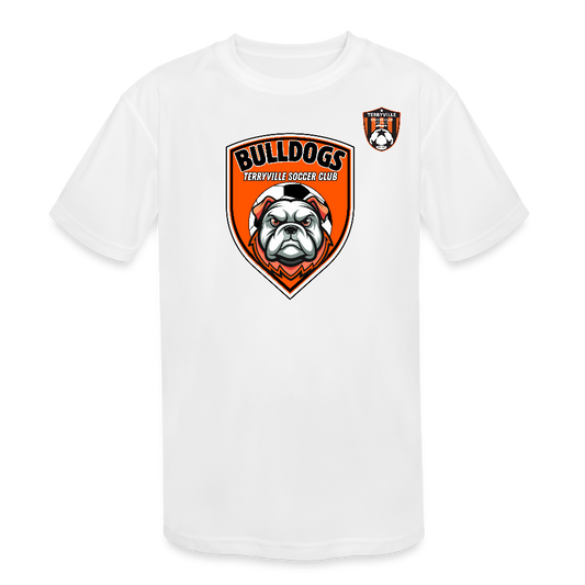 Kids' Moisture Wicking Performance T-Shirt - white