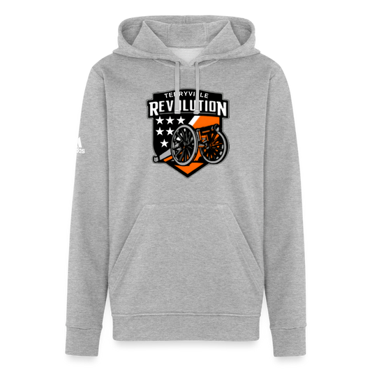 Adidas Unisex Fleece Hoodie - heather gray