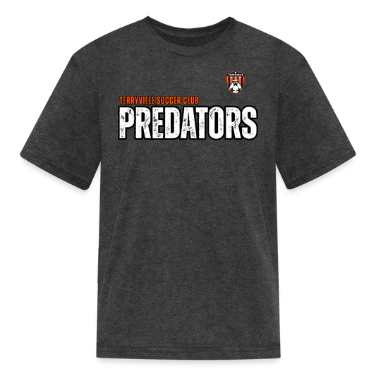 Kids' T-Shirt - heather black