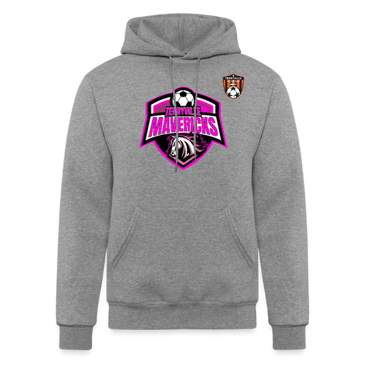 Champion Unisex Powerblend Hoodie - heather gray