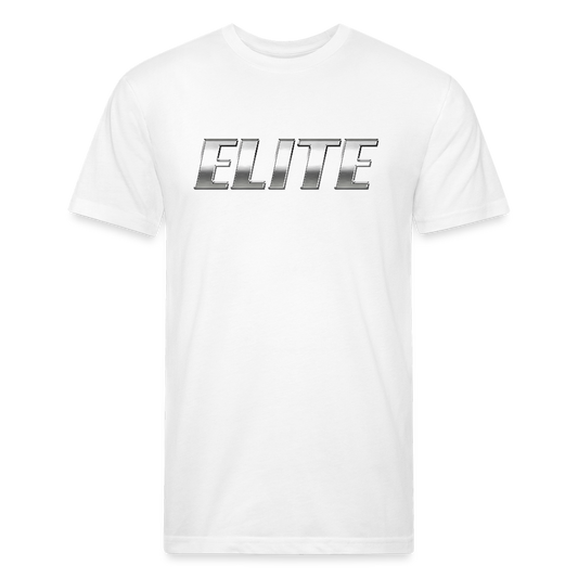 Fitted Cotton/Poly T-Shirt by Next Level - white