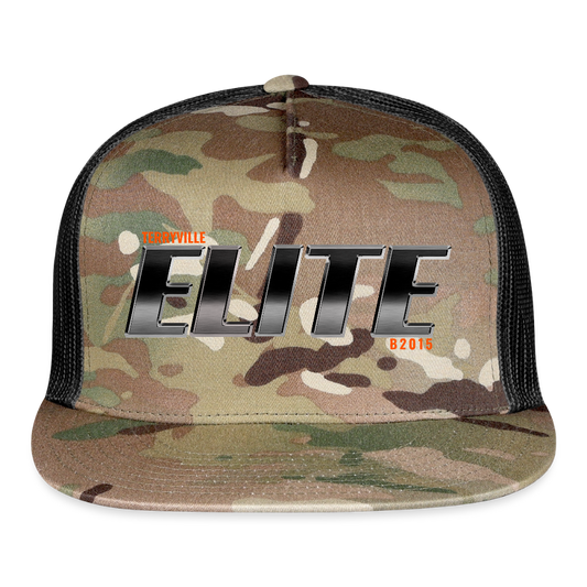 Trucker Hat - MultiCam\black
