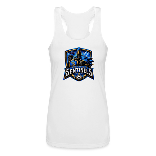 Women’s Performance Racerback Tank Top - white