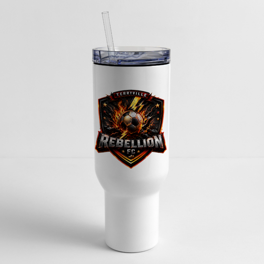 40 oz Travel Tumbler - white