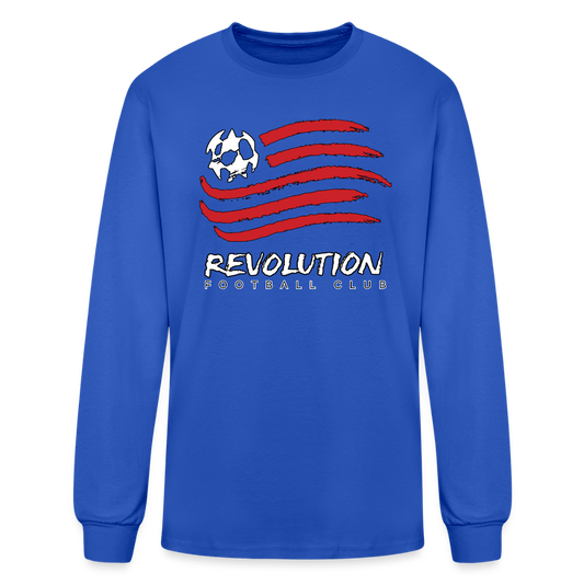 Men's Long Sleeve T-Shirt - royal blue