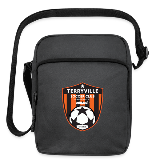 Upright Crossbody Bag - charcoal grey