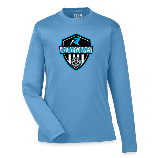 Youth Zone Performance Long-Sleeve T-Shirt - light blue