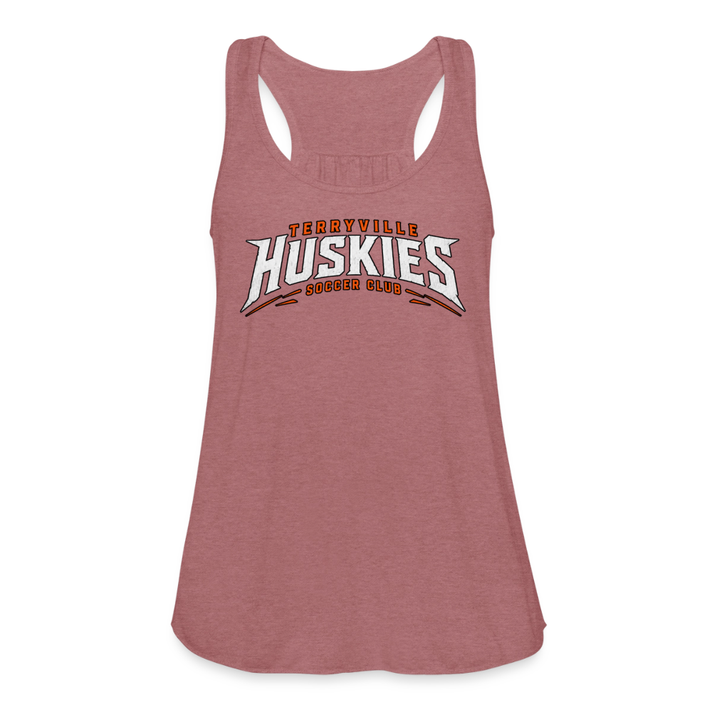 Women's Flowy Tank Top by Bella - mauve