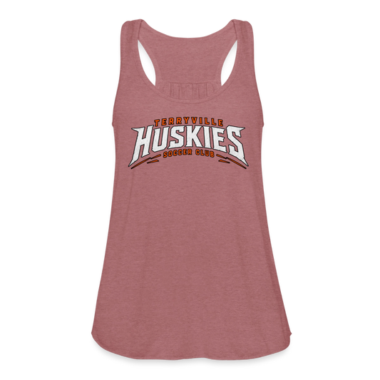 Women's Flowy Tank Top by Bella - mauve