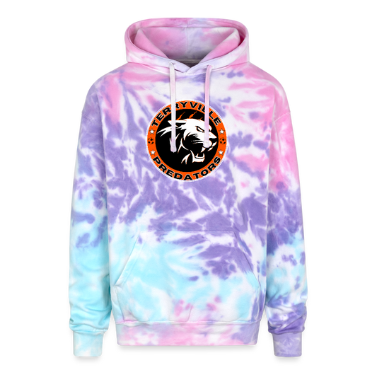 Adult Tie Dye Hoodie - cotton candy