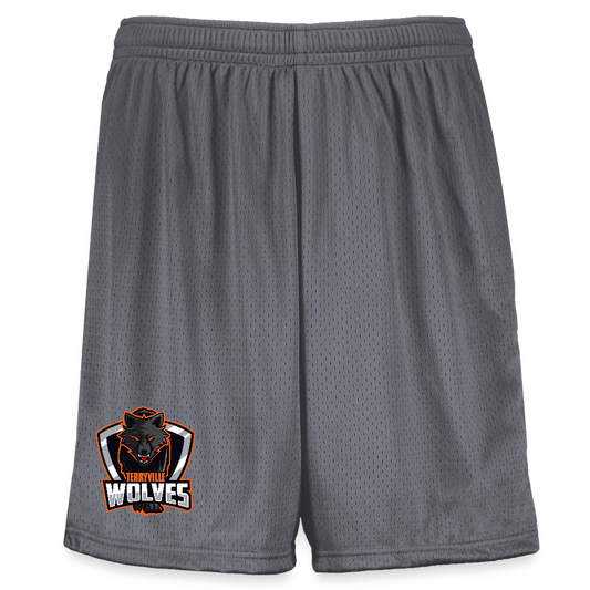 Augusta Sportswear Youth Modified Mesh Short - graphite grey