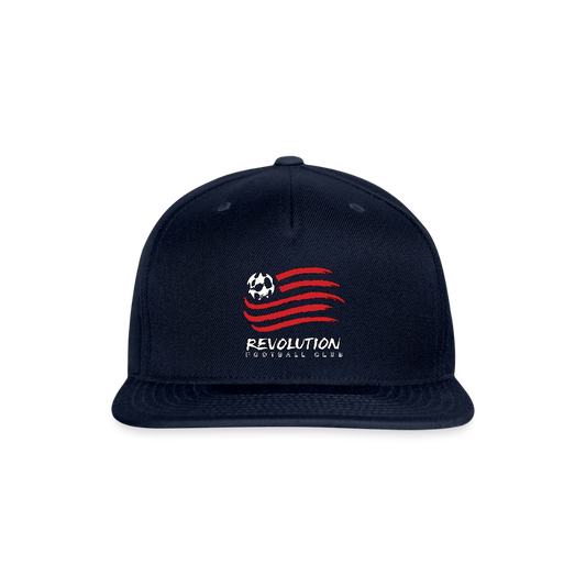 Snapback Baseball Cap - navy