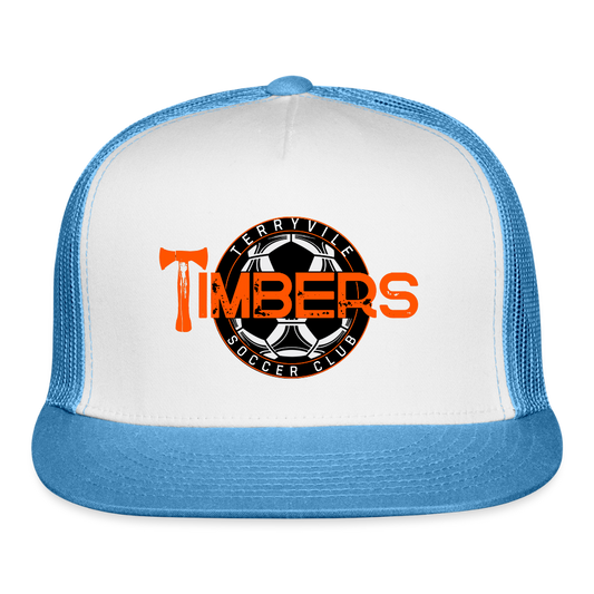 Trucker Hat - white/blue