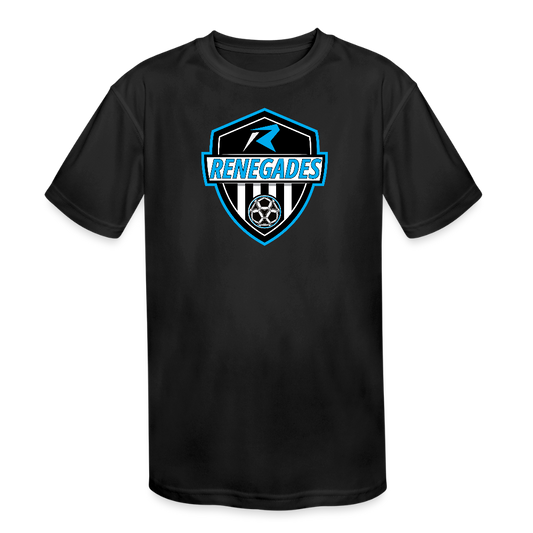 Kids' Moisture Wicking Performance T-Shirt - black