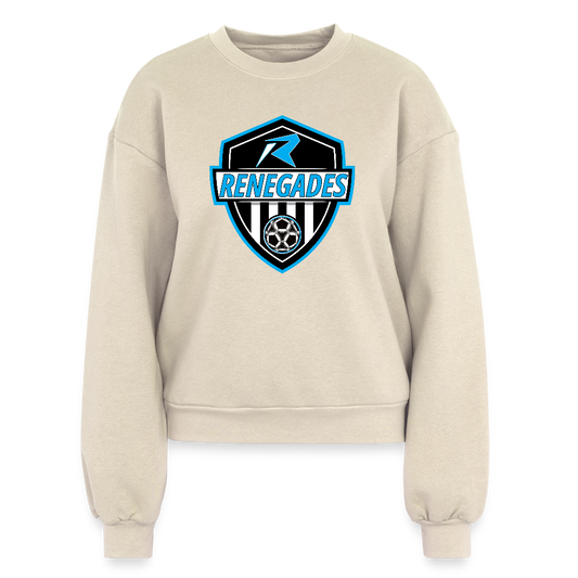 Women's Fleece Crewneck Sweatshirt - natural
