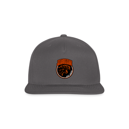 Snapback Baseball Cap - dark grey