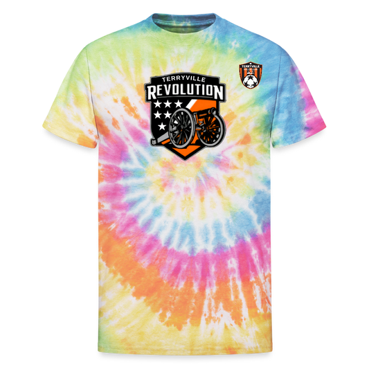 Unisex Tie Dye T-Shirt - rainbow