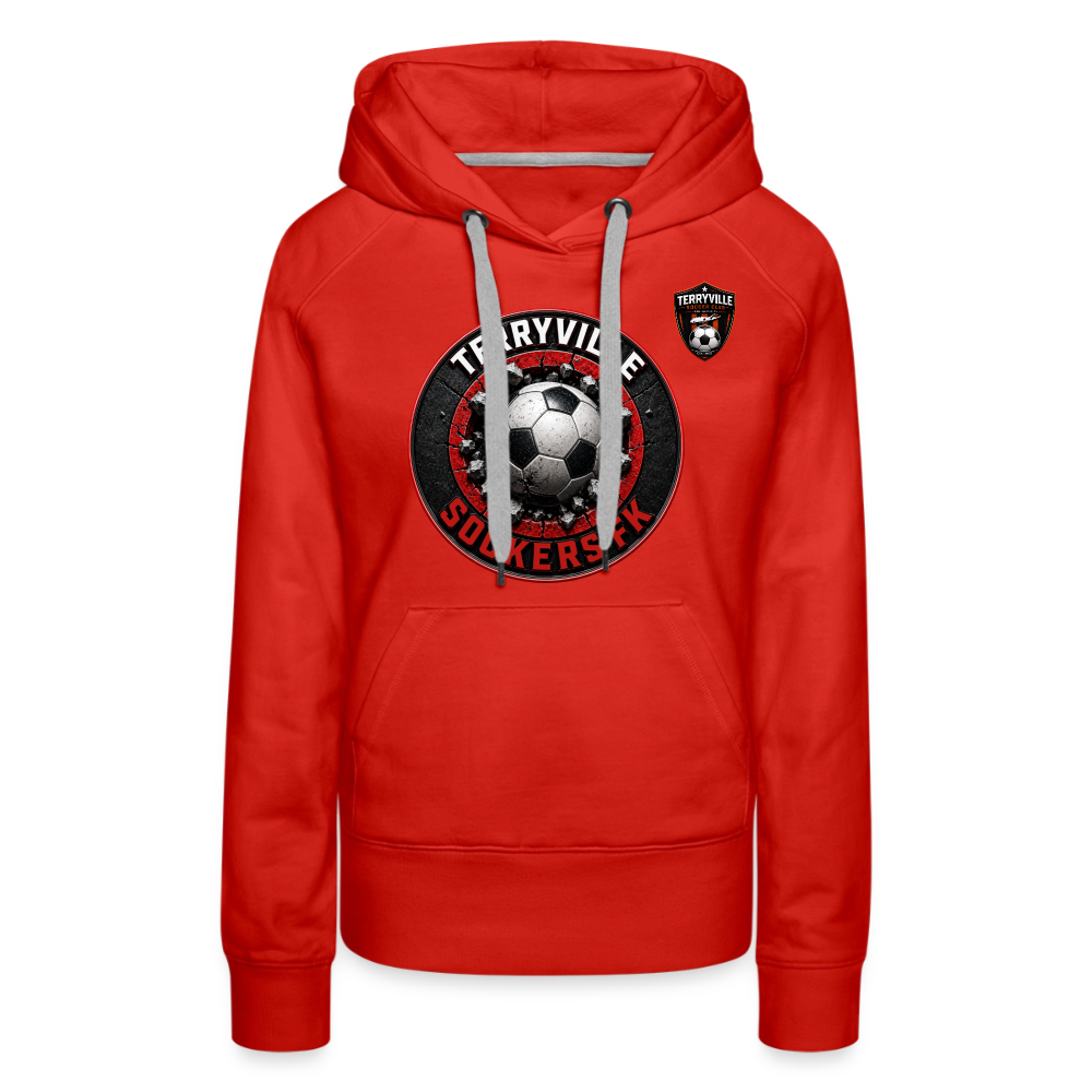 Women’s Premium Hoodie - red