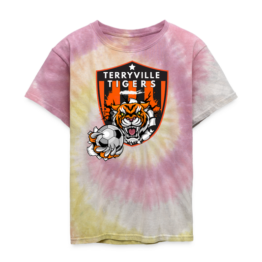 Kid's Tie Dye T-Shirt - Desert Rose