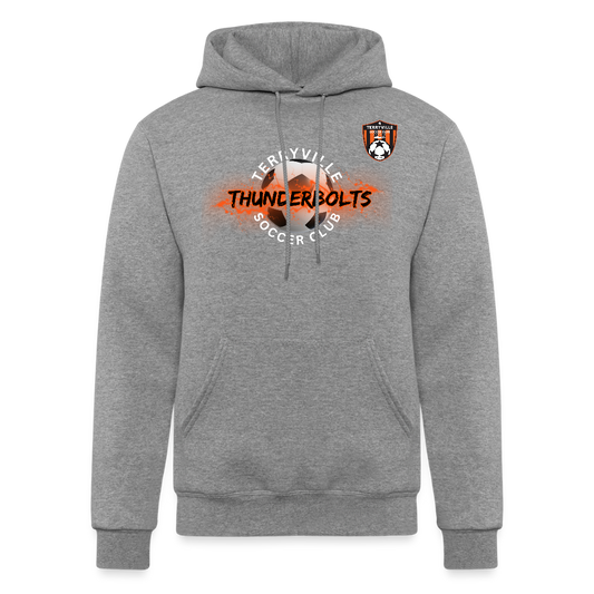 Champion Unisex Powerblend Hoodie - heather gray