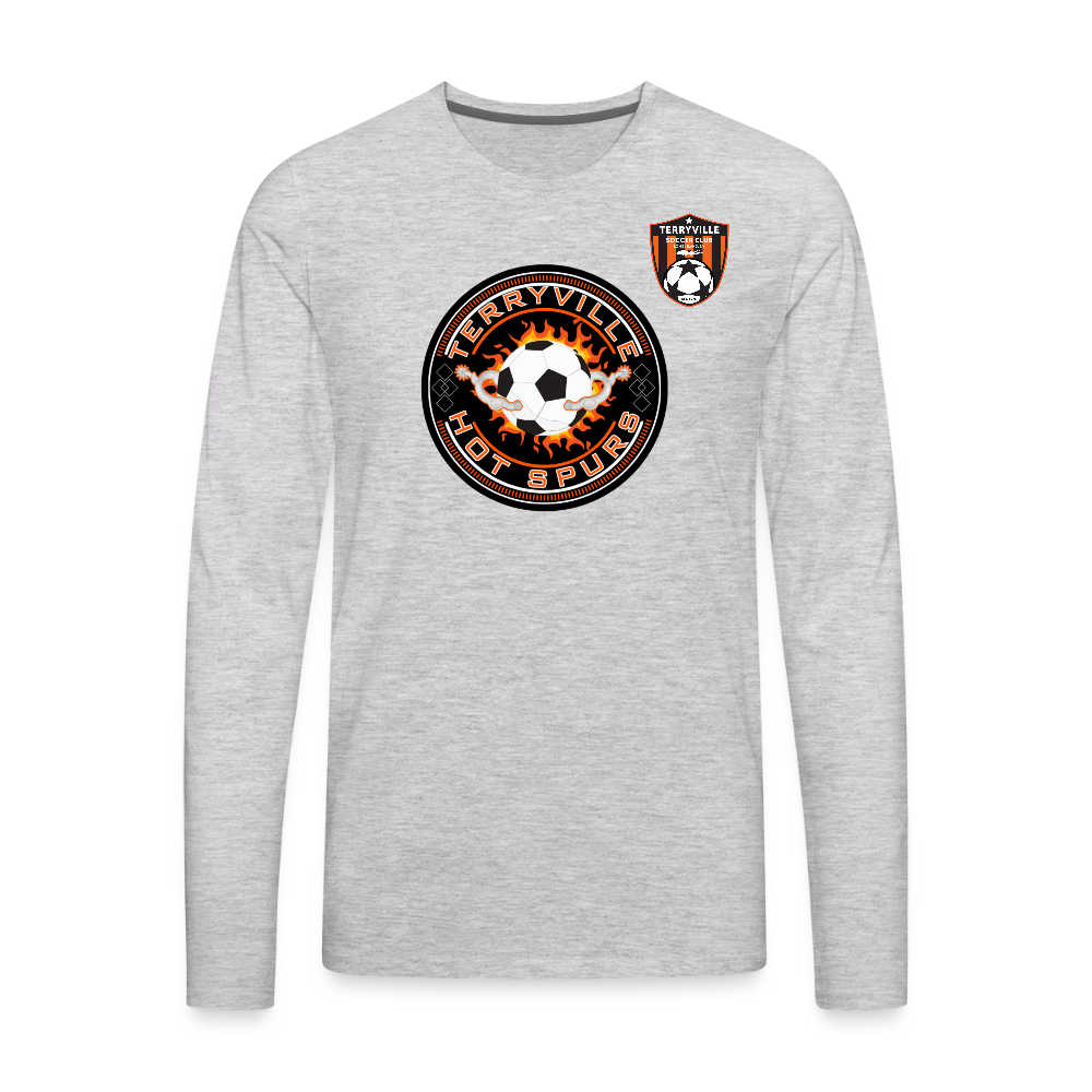 Men's Premium Long Sleeve T-Shirt - heather gray