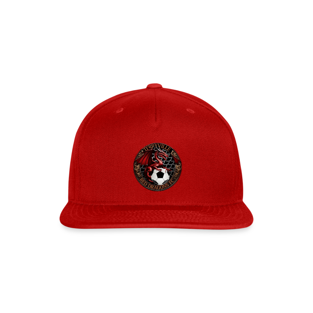 Snapback Cap - red
