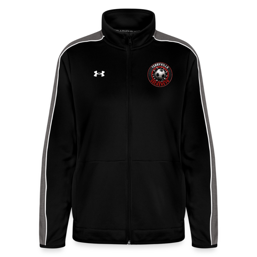 Under Armour Women's Command Full Zip 2.0 - black/white