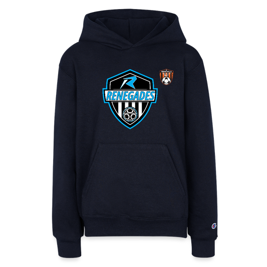 Champion Youth Hoodie - navy