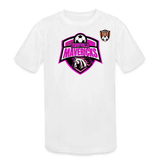 Kids' Moisture Wicking Performance T-Shirt - white