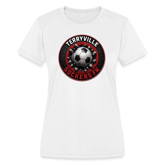 Women's Moisture Wicking Performance T-Shirt - white