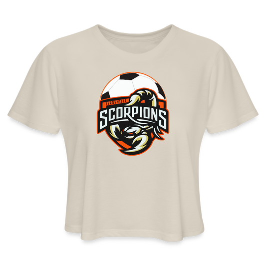 Women's Cropped T-Shirt - dust