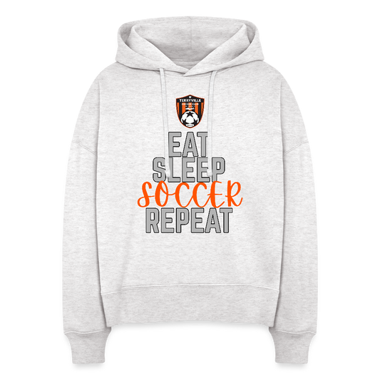 Stanley/Stella Nora Women's Organic Hoodie - cool heather grey