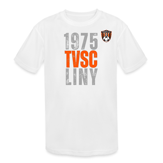 Kids' Moisture Wicking Performance T-Shirt - white