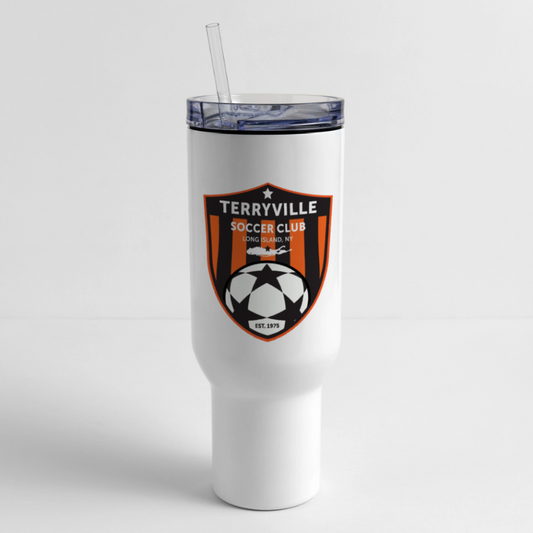 40 oz Travel Tumbler - white
