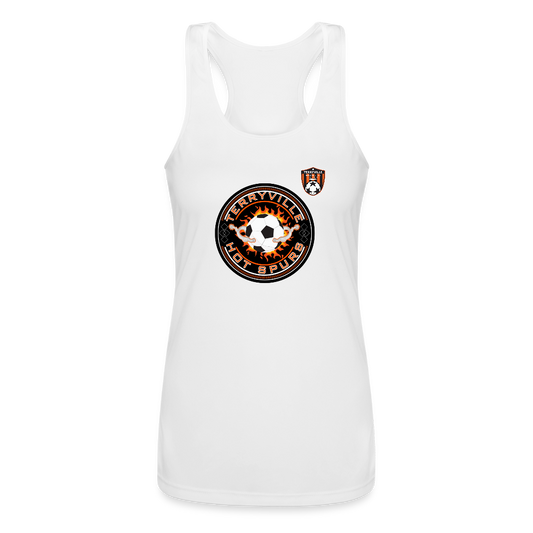 Women’s Performance Racerback Tank Top - white