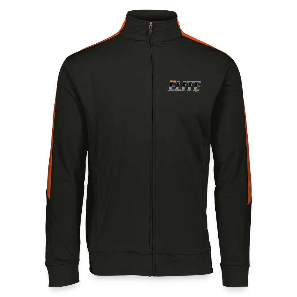 Augusta Sportswear Unisex 2.0 Medalist Jacket - black/orange