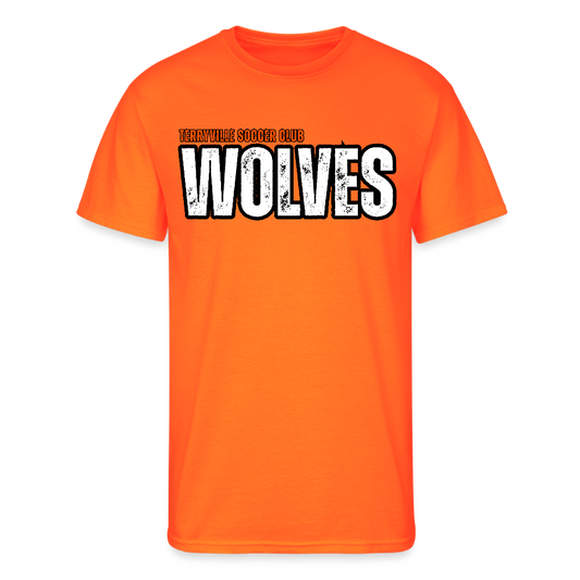 50/50 T-Shirt - neon orange