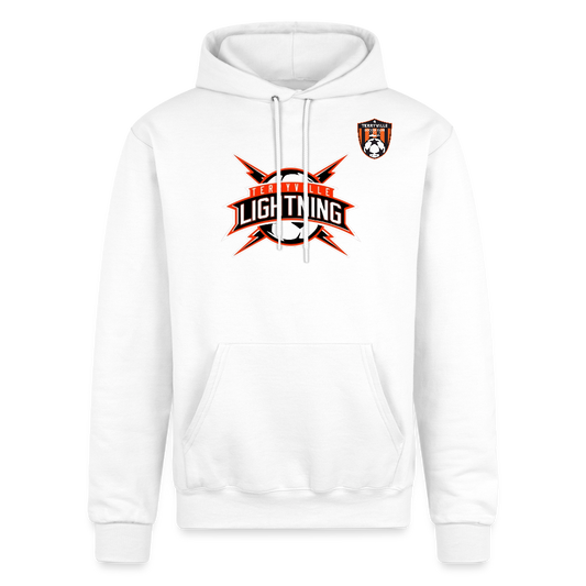 Champion Unisex Powerblend Hoodie - white