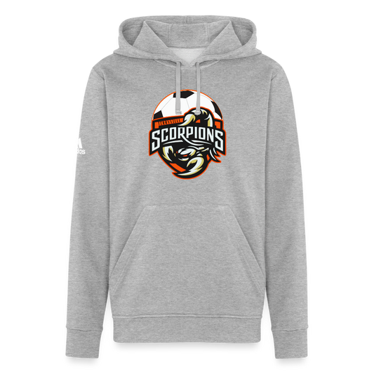 Adidas Unisex Fleece Hoodie - heather gray