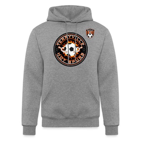 Champion Unisex Powerblend Hoodie - heather gray