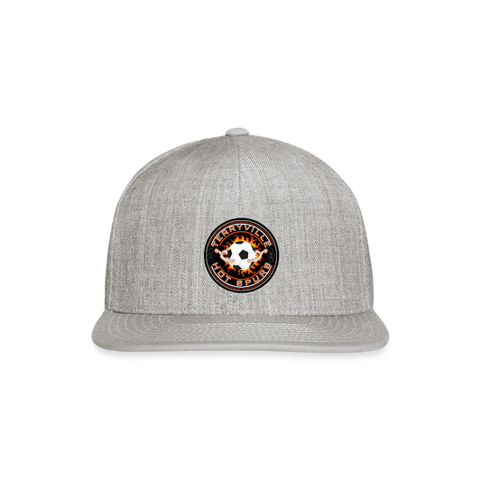 Snapback Cap - heather gray