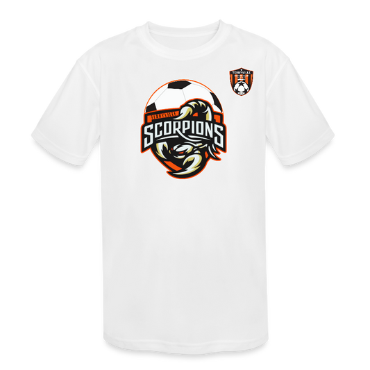 Kids' Moisture Wicking Performance T-Shirt - white