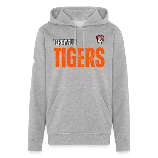 Adidas Unisex Fleece Hoodie - heather gray