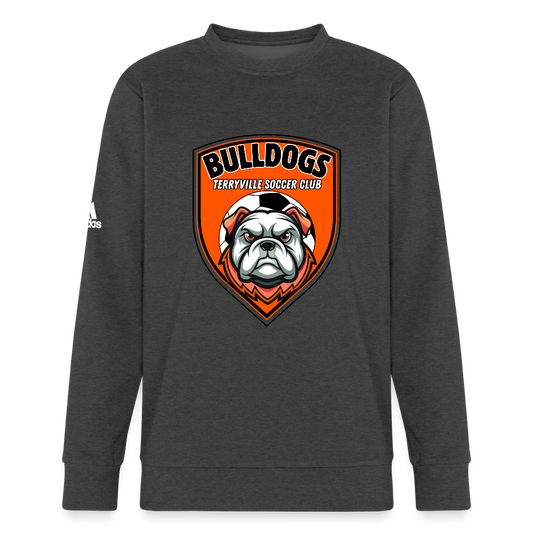 Adidas Unisex Fleece Crewneck Sweatshirt - charcoal grey